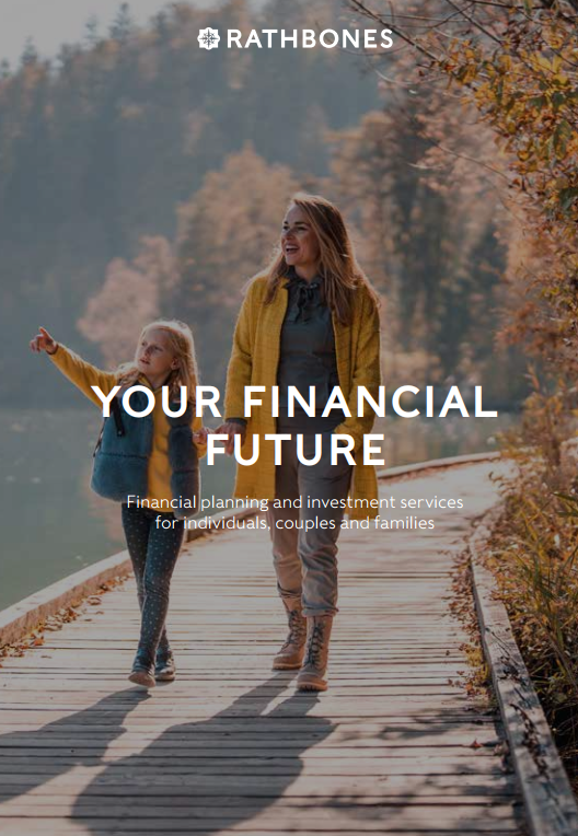 You financial future, front cover of brochure